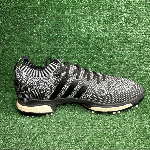 Adidas Mens Tour360 Knit Boost Core Black Oreo F33629 Golf Shoe Spikes Size 12 main image 10